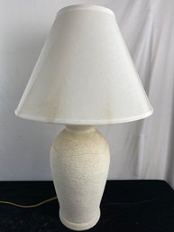 Pottery Table Lamp