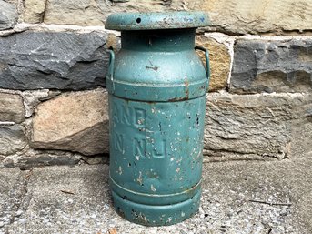 A Vintage Milk Can