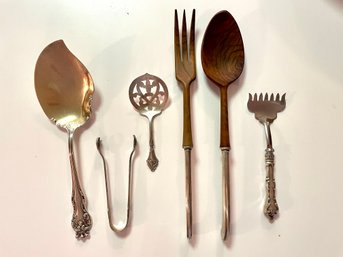 Mixed Group Of Sterling Flatware