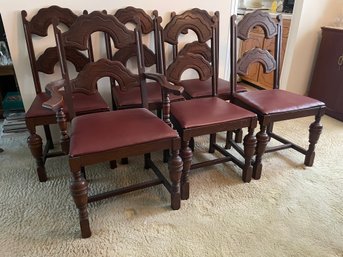 DINNING ROOM CHAIRS SET OF 6