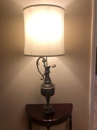 Vintage Brass Urn Lamp