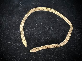Italian 14k Gold Bracelet Needs Repair