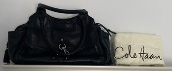 Cole Haan Black Leather Shoulder Bag