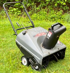 A Craftsman Electric Start Snow Thrower