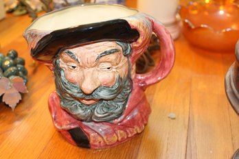 Toby Mug Of Sir John Fallstaff, Royal Doulton, 6.5 Tall