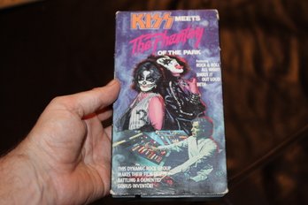 Vintage KISS Band Phantom Of The Park VHS Tape