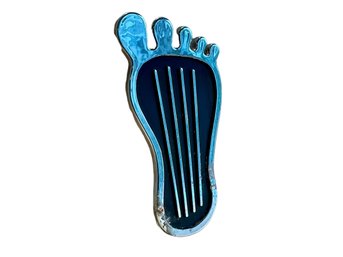 Feelin' Groovy Classic Foot Shaped Gas Pedal Of Die Cast Aluminum, Made By Cal Custom.