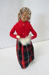 Vintage Byers' Choice Collectible Doll - Female Skater