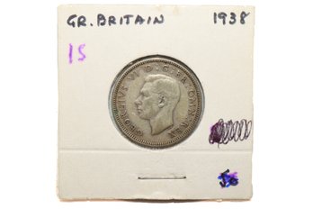 1938 Great Britain Silver Coin