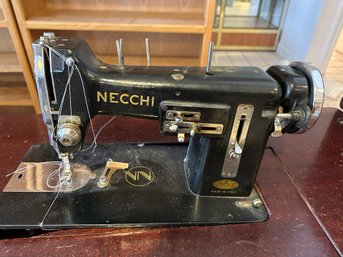 Vintage Necchi Sewing Machine