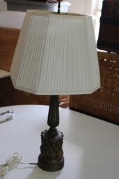 31 Inch Metal Lamp - Square Shade