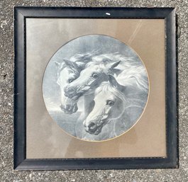 Antique Pharaoh's Horses Framed Print