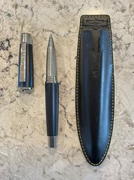 Unique Breitling Pen And Leather Case