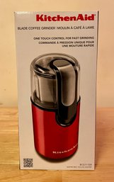 New In Box KitchenAid Blade Coffee Grinder W/ One Touch Control - Lot 2 Of 2