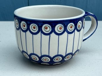 Handmade Polish Pottery Mug