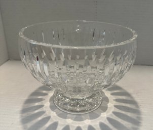 Excellent Marquis Waterford Footed Bowl Crystal.  DR