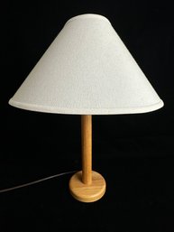 Wooden Post Table Lamp