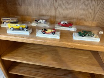 6 Solido Model Cars