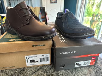 Two Pair Mens NEW SHOES In Boxes - Rockport