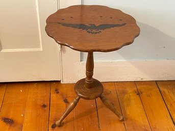 Vintage Eagle Flip Top Table