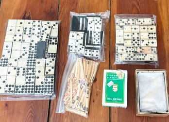 Vintage And Antique Dominoes And Playing Cards
