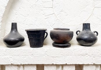 Antique Black Basaltes And More Pottery