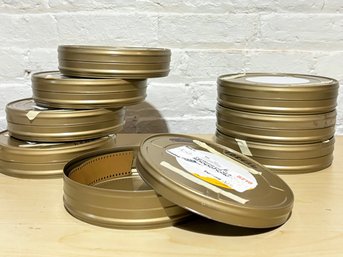 A Large Collection Of Vintage Film Canisters