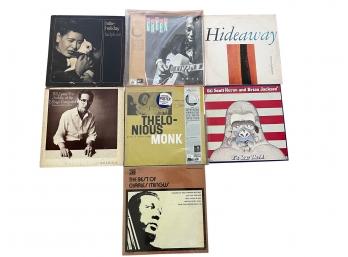 Lot Of 7 JAZZ LP'S...2 Sealed/unopened- Very Minor, If Any Scratches- See Pics (read Description)