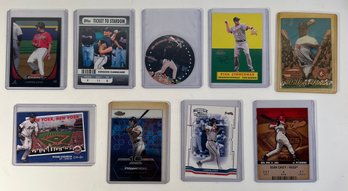 9 Miscellaneous Baseball Cards Including Chipper Jones