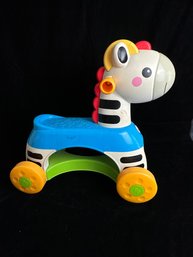 Fisher Price Rollin Tunes Zebra