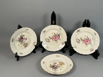 Four Vintage Royal Copenhagen Shallow Bowls