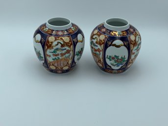 Toyo Gold Imari Vases