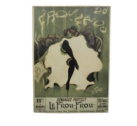 Lucien-Henri Weiluc ' Le Frou Frou'  Mounted Poster