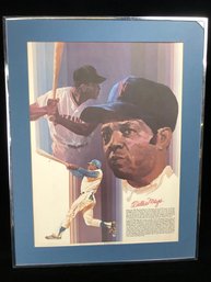 Willie Mays Print