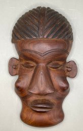 Handmade Wooden Mask Wall Decor