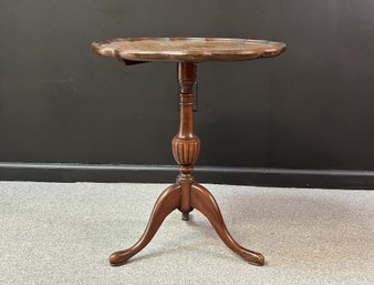 A Vintage Piecrust Table