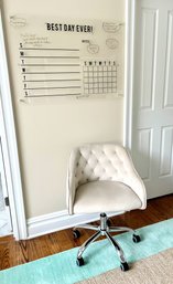 Office Chair And Dry Erase Board