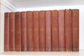 Antique Lot Of Twelve Books The Parliamentary Novels By Anthony Trollope 1903