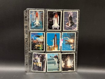 Rare Space Shuttle Trading Cards