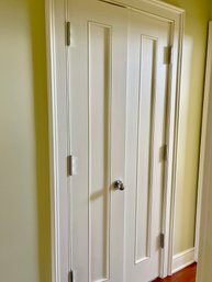 A Pair Of Solid Core Narrow Double Doors To Suite  - 32' Opening - Includes Frame & Trim - 2M & 2N