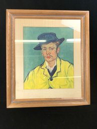 Armand Roulin: A Vincent Van Gogh Portrait Print