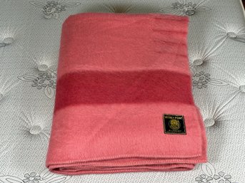 A Quality Wool Blanket Made In England By Witney Point