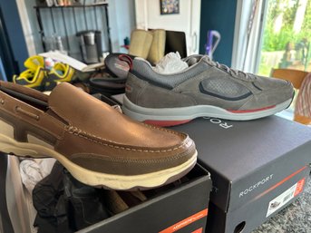 2 Pair Men's Rockport Shoes NEW IN BOXES