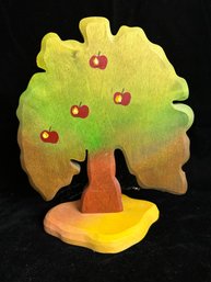 Kinderkram Wood Carved Apple Tree