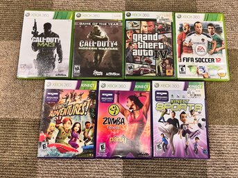 XBox 360 - 7 Games - Lot A