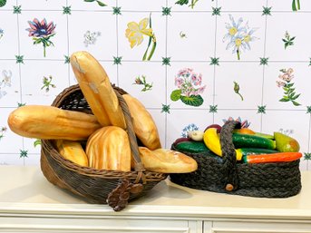 Decorative Food In Baskets