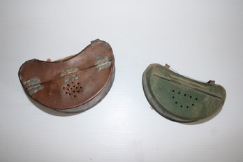 Pair Of Vintage Fishing Tackle / Bait Boxes