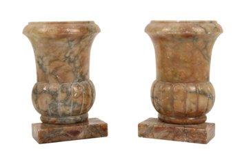 Marble Urn Bookends