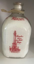 WANZER'S Dairy Gallon Milk Bottle Chicago Illinois
