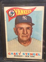 1960 Topps Casey Stengel - M